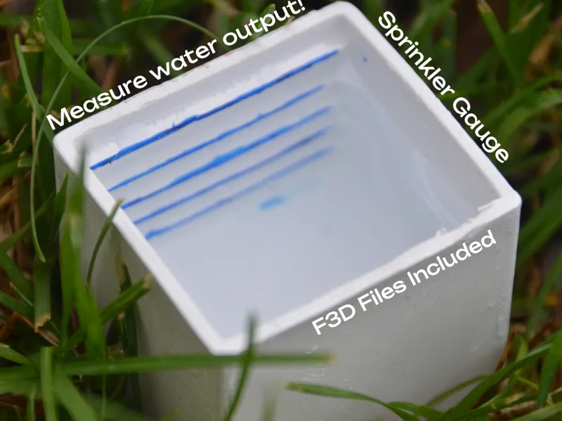 Sprinkler Watering Gauge