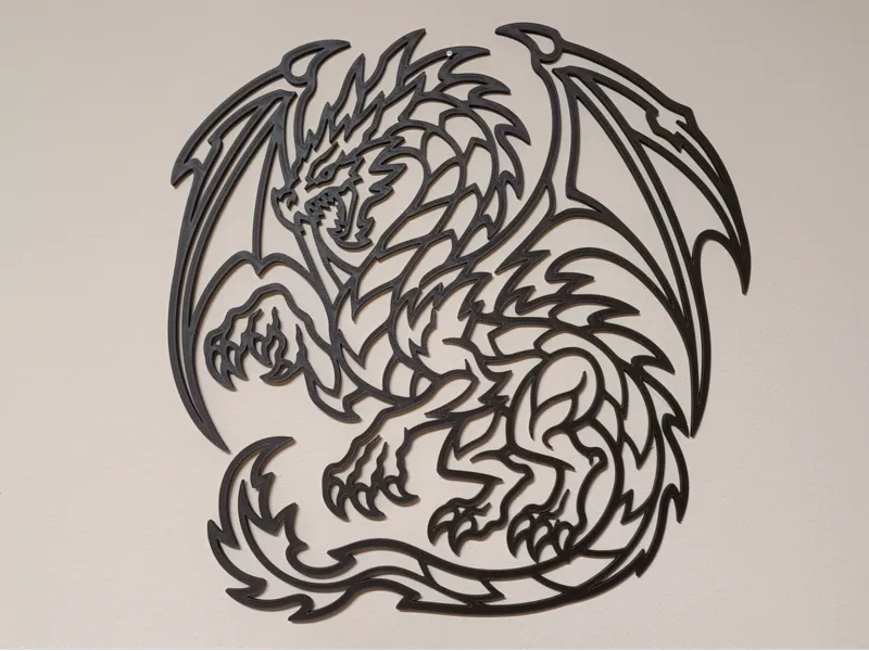 ARTE DE PARED DRAGON