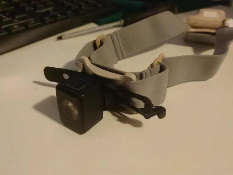Bike light adapter for headlamp