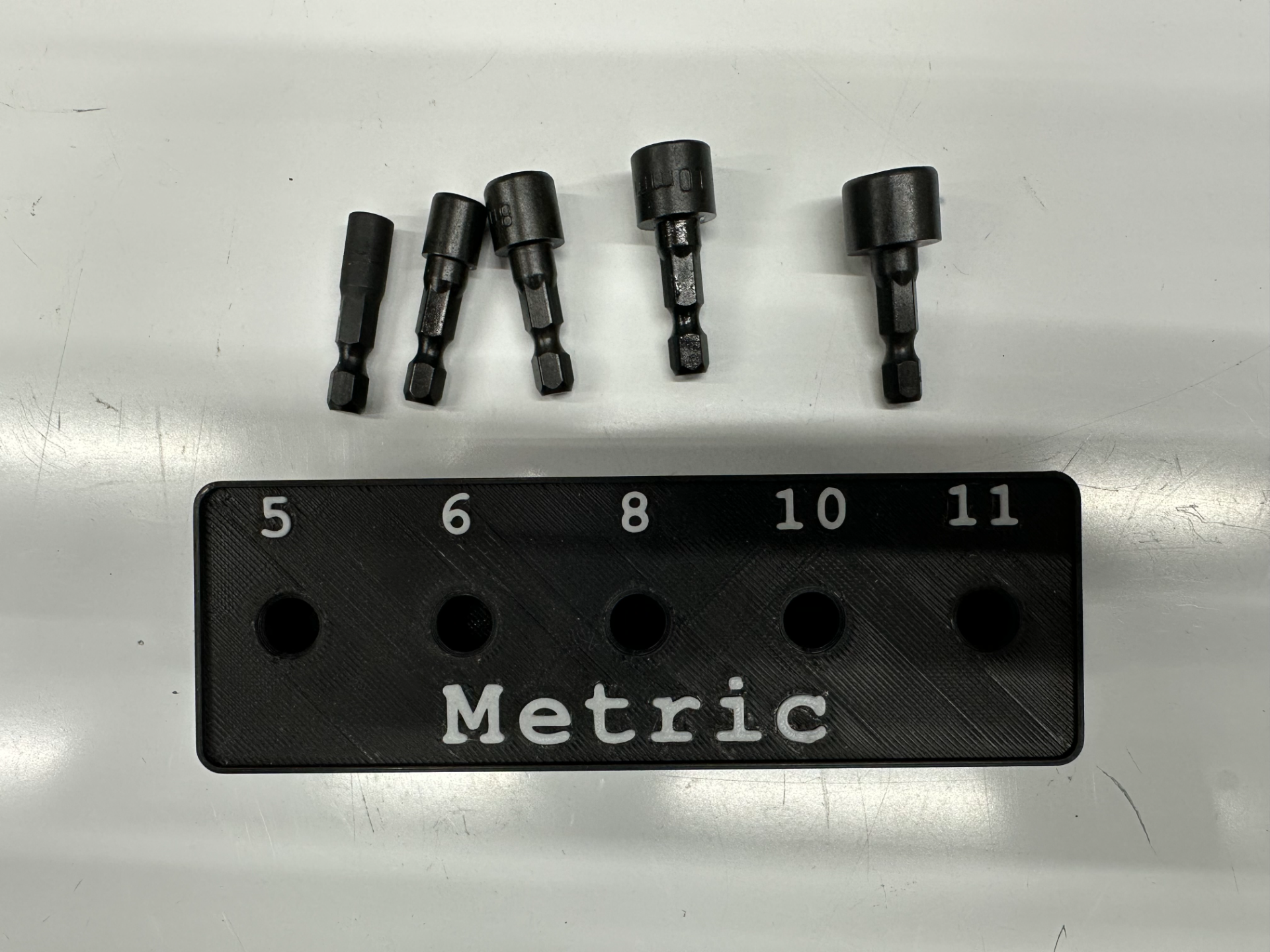 Gridfinity - Nut Driver Bit Holders | SAE & Metric