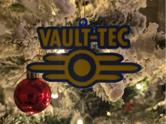 Vault Tech Xmas Bauble