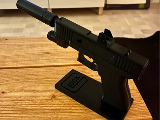 Glock 19 v9 new slide: Display Stand remix