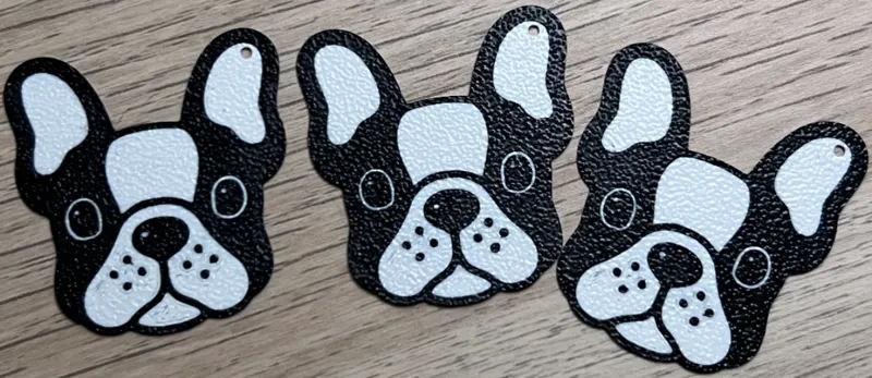 French Bulldog keychain