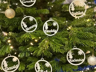 Christmas balls by Fucik - ornaments