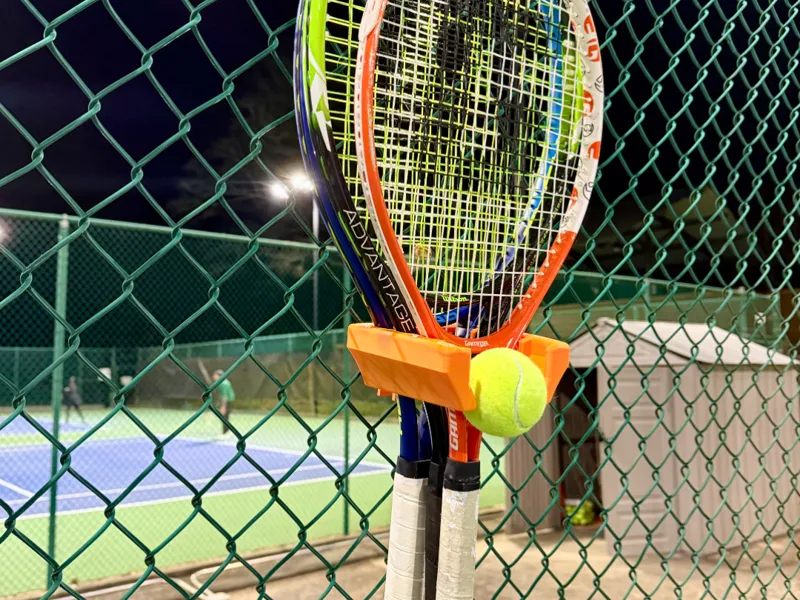 Universal Court Hook – Racket & Ball Holder