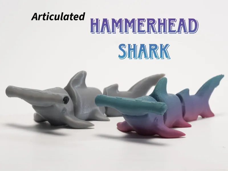 Dummy Hammerhead Shark | Articulated