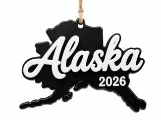 Alaska 2026 Ornament