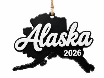 Alaska 2026 Ornament