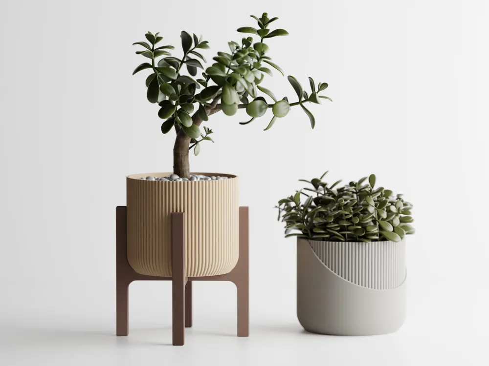 Maceta hexagonal modular