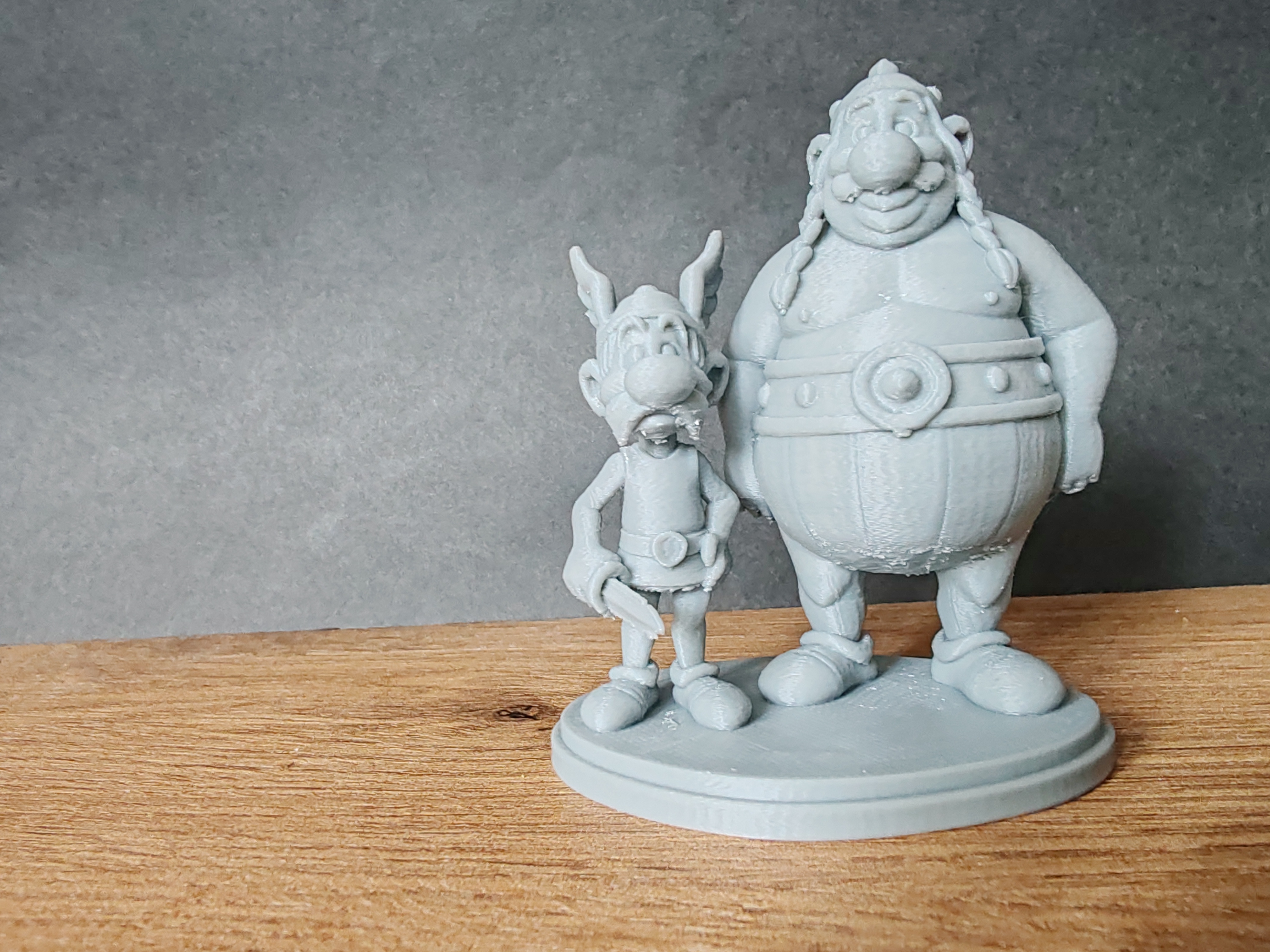 Miniatura 2 do modelo 3D Asterix & Obelix