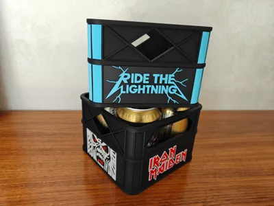 Beer Crate - Metallica