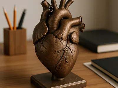 Anatomical Heart Desk