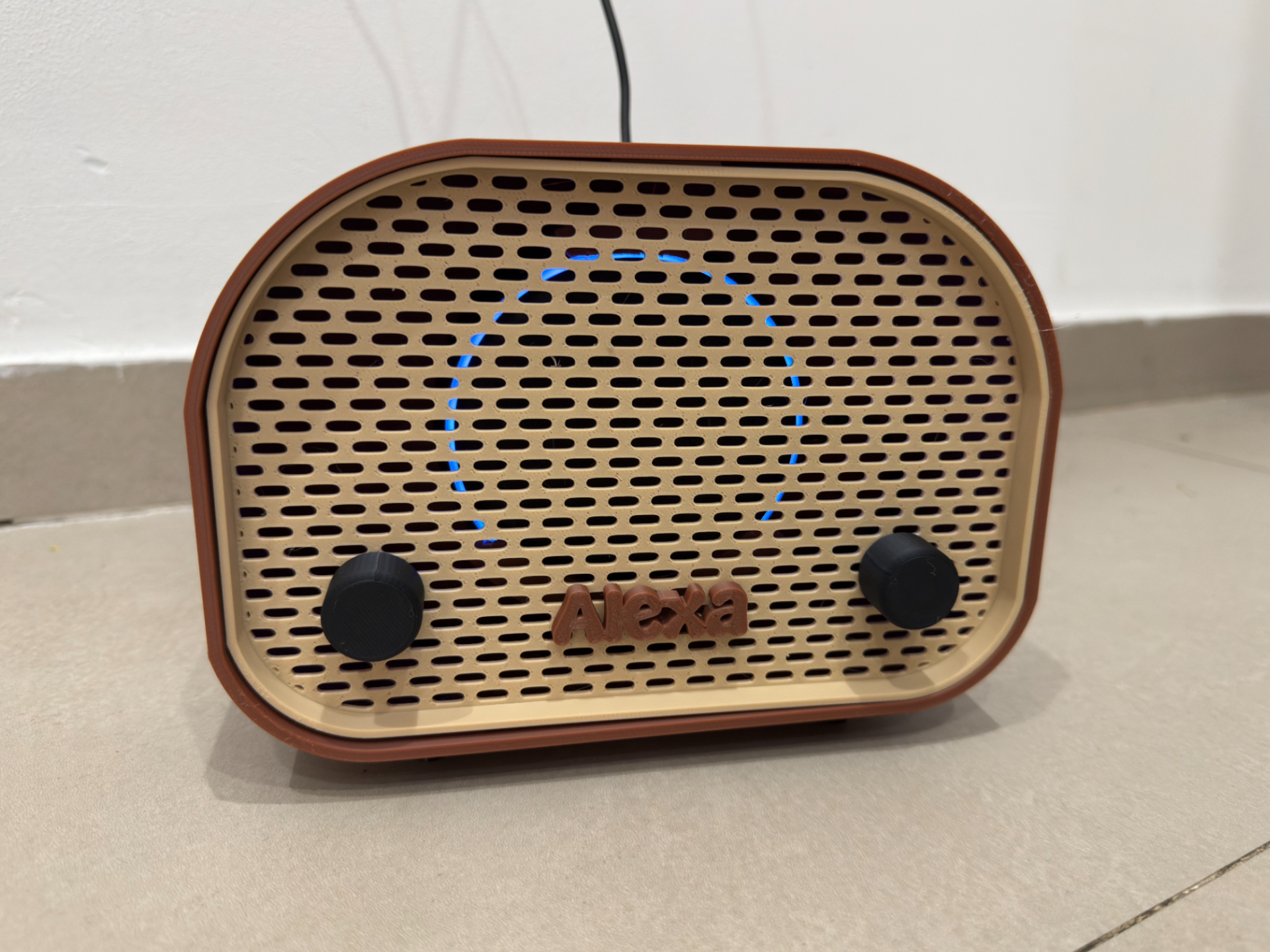 Alexa echo dot 3 gen radio retro vintage no ams