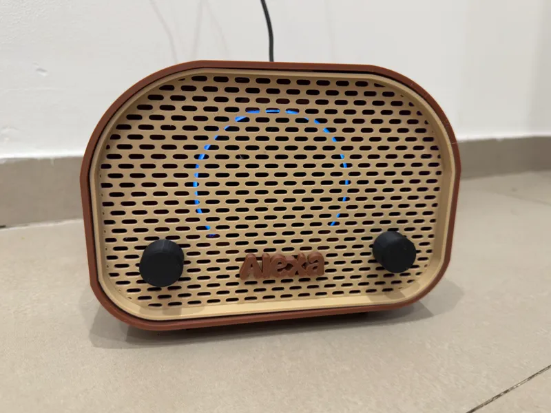 Alexa echo dot 3 gen radio retro vintage no ams