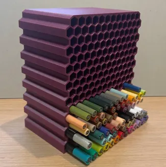 Acrylic marker holder