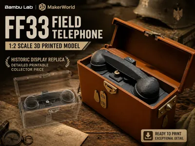 Wehrmacht field telephone FF33 1:2