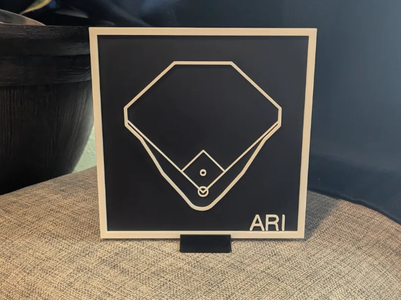 Arizona Diamondbacks Chase Field Stadium Display - Free 3D Print Model ...