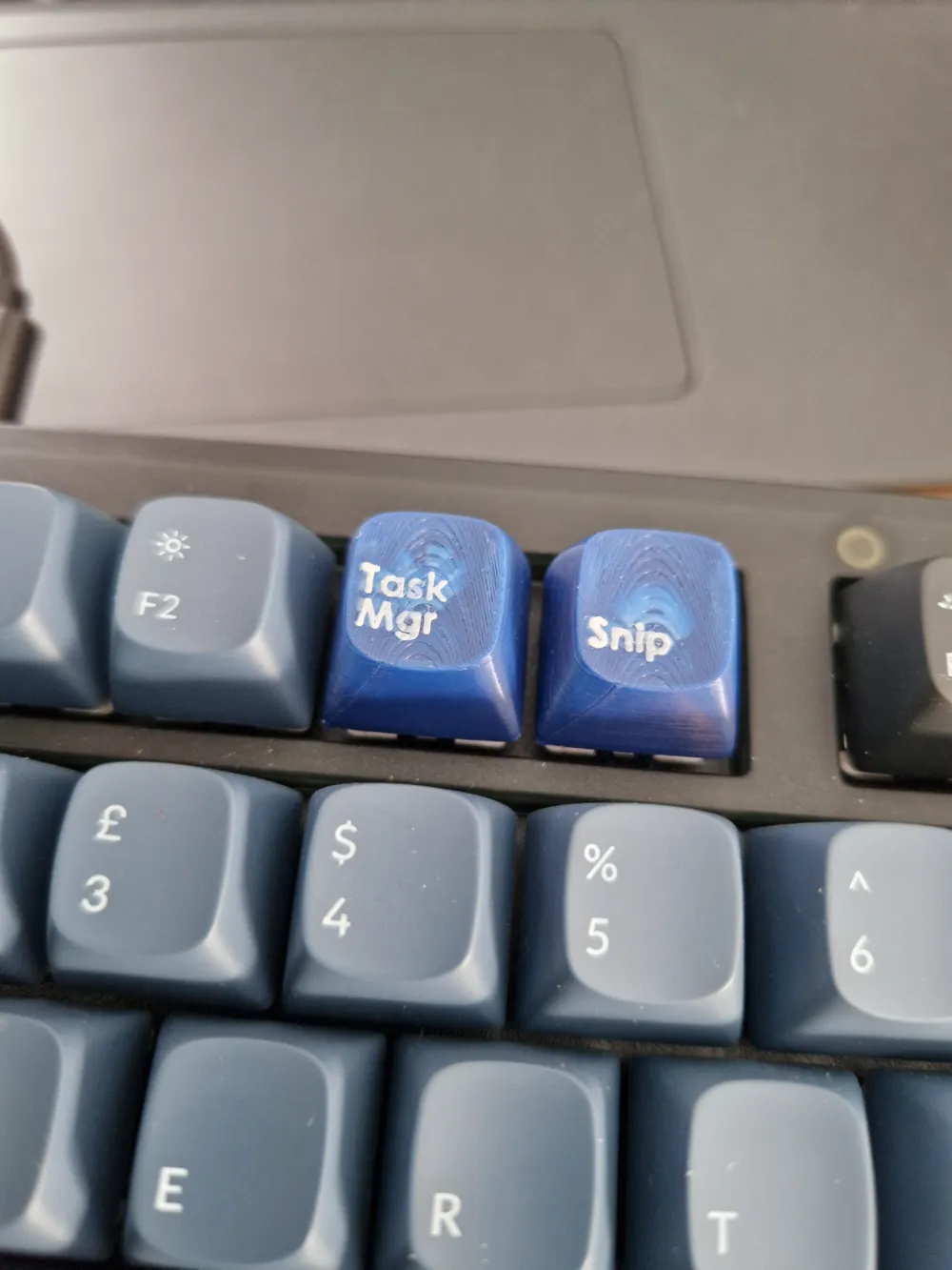 Keychron CherryMX snip key (to replace print screen on Win11) by