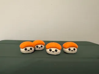 Cute Nigiri sushi No supports Mini