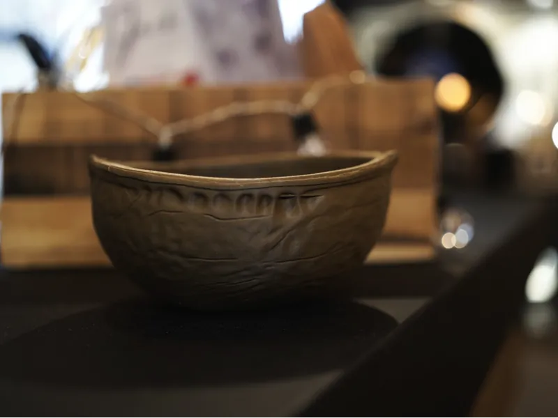Walnut Style Pistachio Bowl