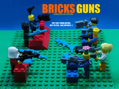 Bricks - Compatible pistols and rifles - set 1