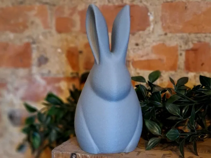 Chubby Easter Bunny | Cute Minimalist Decor