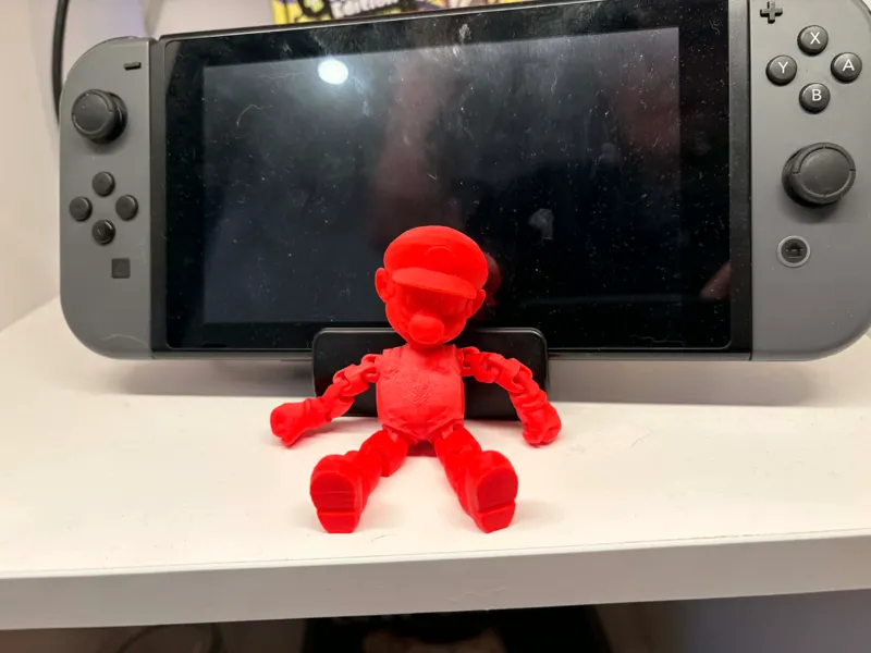 rticulated Mario Bros – 3D Printed Figure