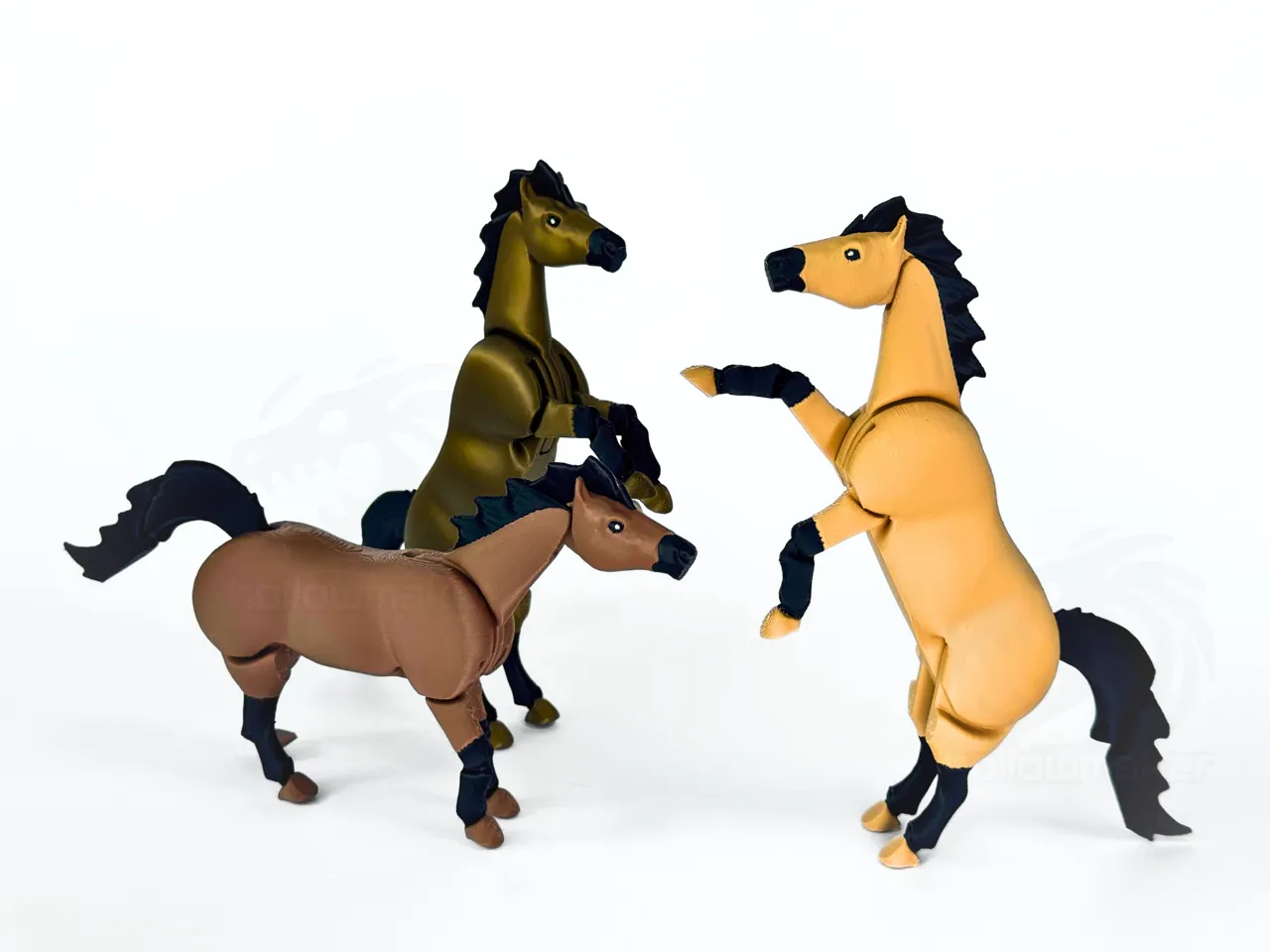 Lunova - Articulated Horse (Print-In-Place) view 3
