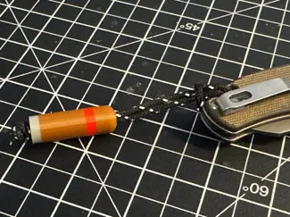 Cigar Bead Lanyard Charm – EDC Paracord Bead