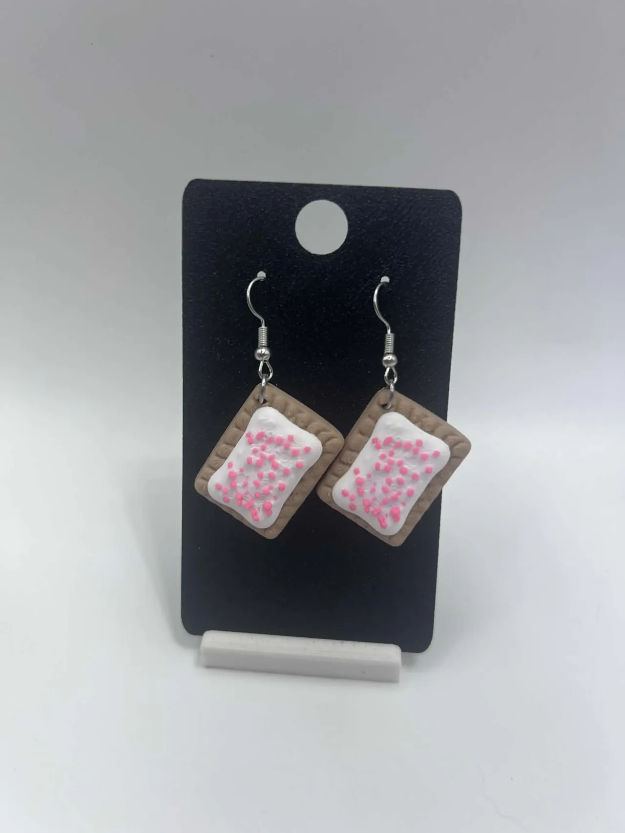 Frosted Toaster Pastry Earrings view 2