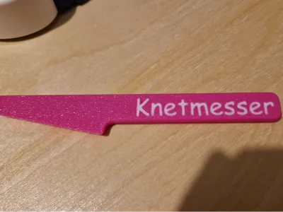 Knetmesser - Knife for Play-Doh / dough