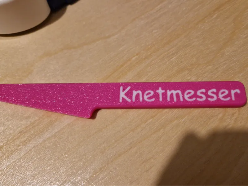 Knetmesser - Knife for Play-Doh / dough