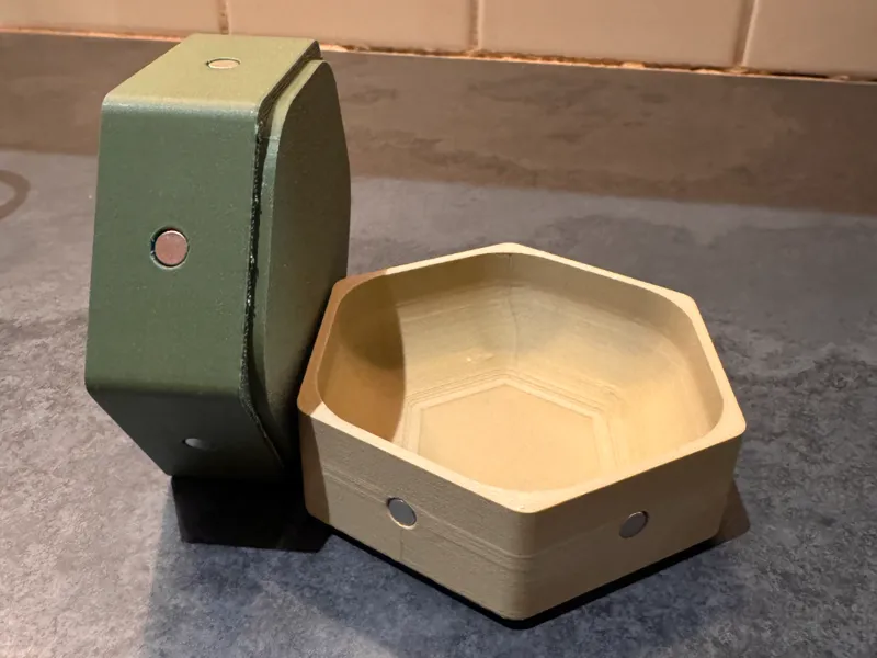 Ultimate Stackable Hexagon Containers - Magnetic!