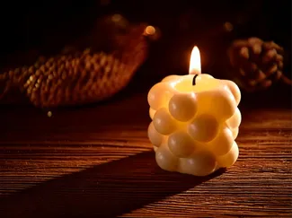 Mold for stylish candle
