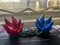 AMS Support Red And Blue Crystals 