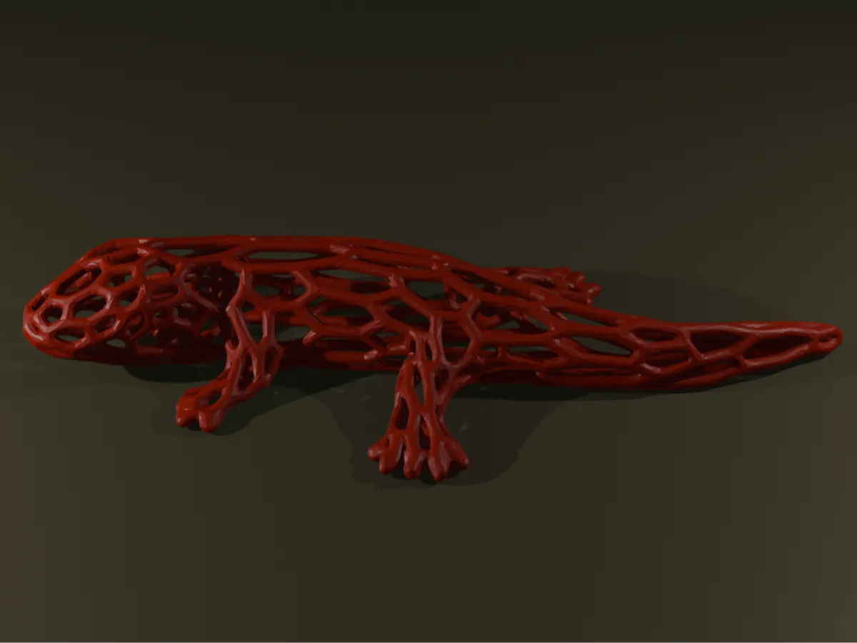 Salamandre style voronoï