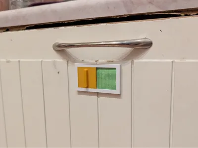 Dishwasher Slider Indicator