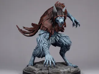 Geirrhafa - Mountains - Valheim 3D Print Miniature