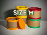 Size M - A1 mini - 4 plates