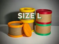 Size L - A1 mini - 4 plates