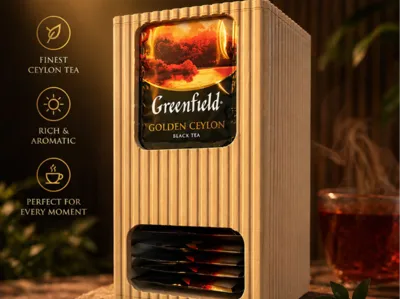 Premium Tea packet organizer