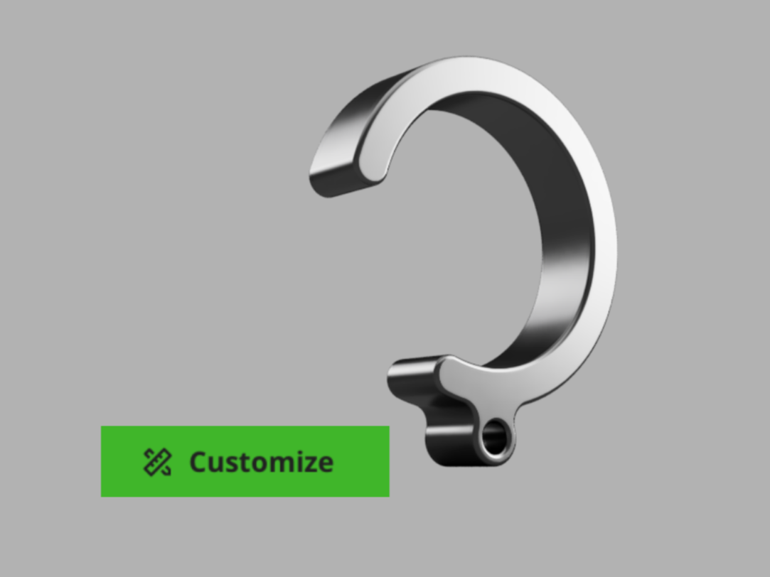 Parametric Hook + Clamp