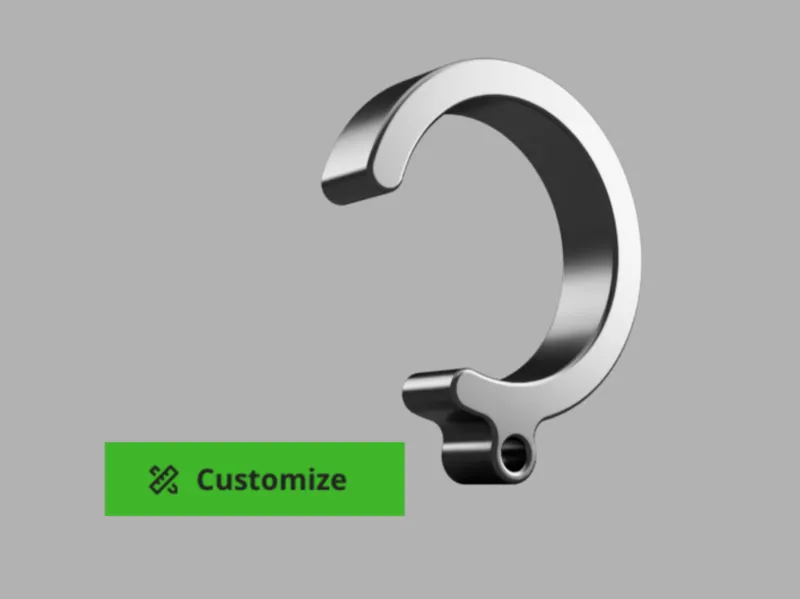 Parametric Hook + Clamp