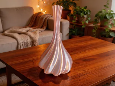 Slender-necked vase