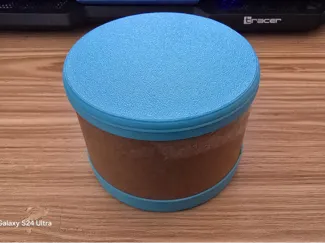 recycled cardboard roll storage