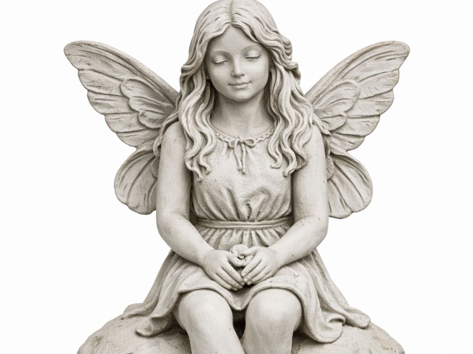 Fairy on a Toadstool 