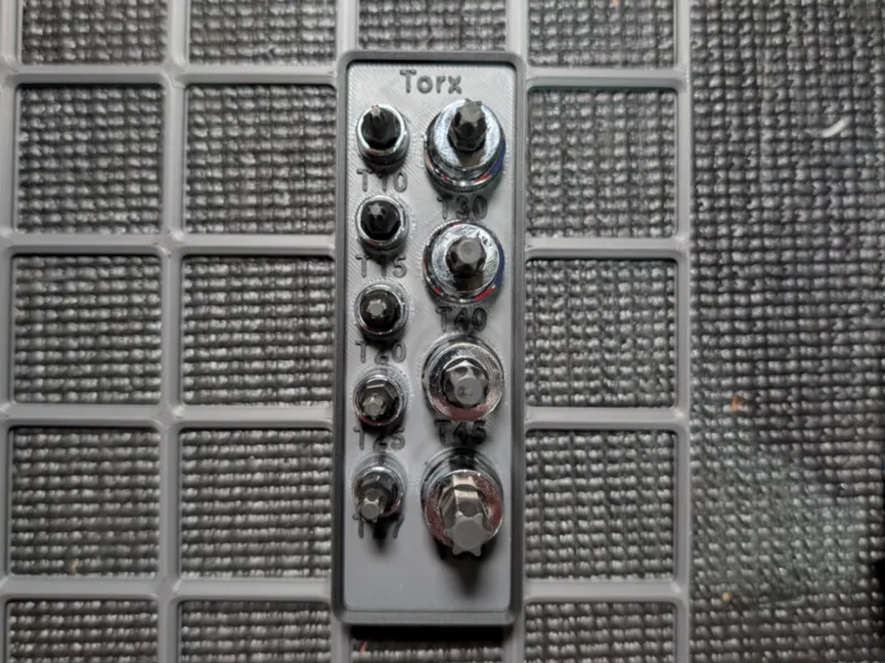 Pittsburgh Torx Gridfinity Organizer