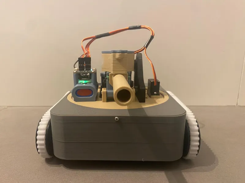 CyberBrick RC Desk Cannon Driving Base