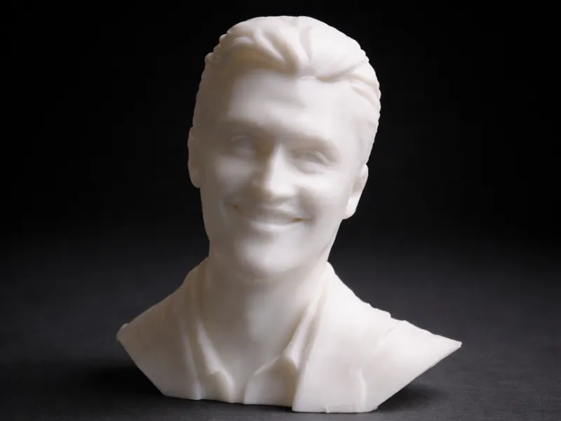 Charlie Kirk – Modern Portrait Bust