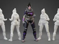 Figurine Wraith - Apex Legends — photo 1